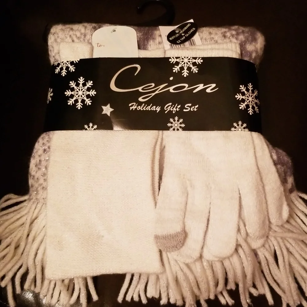 3-Piece Cejon Scarf Set